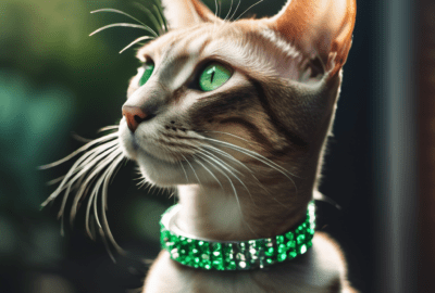 Bling It On Rhinestone Cat Collar 10mm